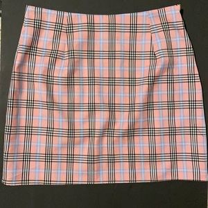 Plaid Skirt